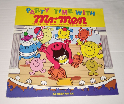 PARTY TIME WITH MR MEN LP  SMR 8510