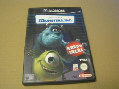 DISNEY / PIXAR - MONSTERS, INC. SCREAM ARENA ( gamecube )