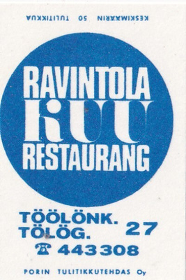 Helsinki , Ravintola Kuu     s34