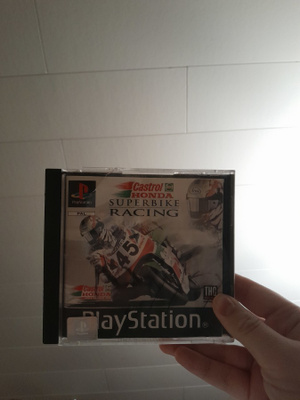 Sony PlayStation 1 CASTROL HONDA Superbike Racing peli