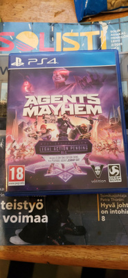 PS4 Agents Of Mayhem videopeli