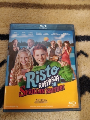 Risto Räppääjä ja Sevillan Saituri (Samuel Shipway) Blu-ray
