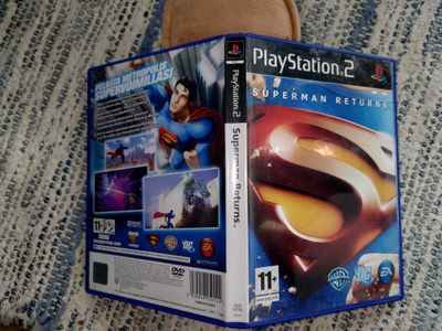 superman returns ps2 cib suomijulkaisu