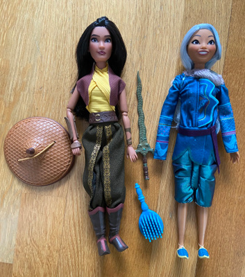 Raya ja Sisu nuket / Disney