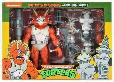 NECA TMNT Triceraton and Roadkill - HEAD HUNTER STORE.