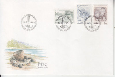 Åland FDC 1994 historiasarja