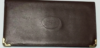 CARTIER BORDEAUX WALLET