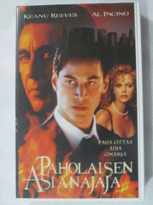 Paholaisen Asianajaja • VHS