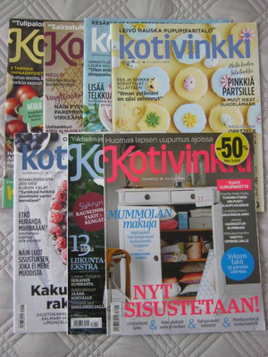 Kotivinkki lehtiä