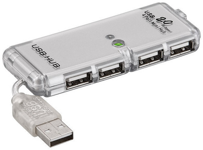 USB ADAPTERI 1x2,0 - 4x2,0,