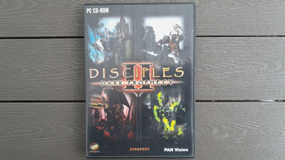 PC CD: Disciples II: Dark Prophecy peli (2002)