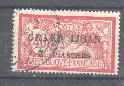Libanon 1924  40c /2 pia