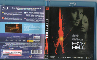 From Hell (82 868) k -FI- BLU-RAY nordic, johnny depp 2001