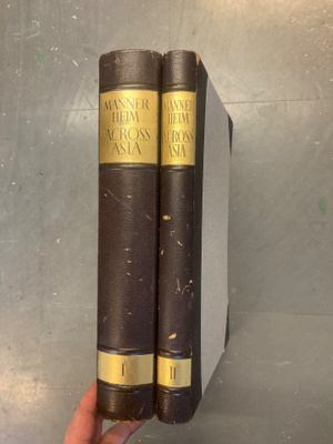 MANNERHEIM: ACROSS ASIA I-II, nro. 51/100, SIGNEERATTU, 1940