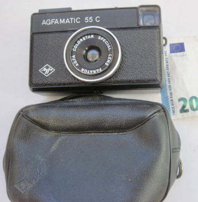 VANHA Kamera Agfamatic 55C Lomografia