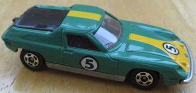 Lotus Europa Special Green-Yellow 1977 Tomica 15 1:59