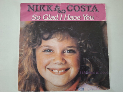 NIKKA COSTA - SO GLAD I HEVE YOU  7 " Vinyyli Sinkku