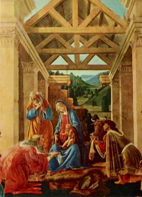 Sandro Botticelli - Paimenten palvonta käyttämätön