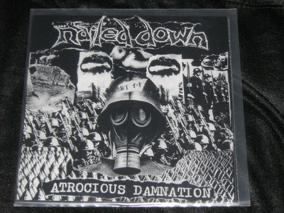 NAILED DOWN atrocious damnation 10"LP -1996- ..ecocentric...