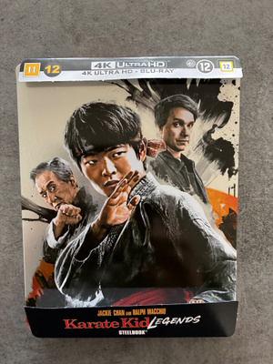 4k uhd + blu-ray karate kid legends steelbook