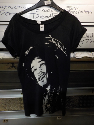 JIMI HENDRIX - GIRLIE T-PAITA (W)