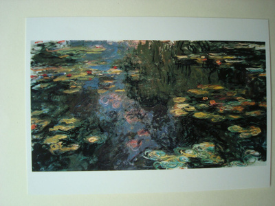 Claude Monet : Waterlilies, 1918.