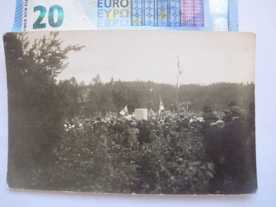 VANHA Valokuva Ahvola Jääski 1919