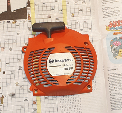 Husqvarna 355F Käynnistinlaite Vetokoppa Käynnistinkotelo