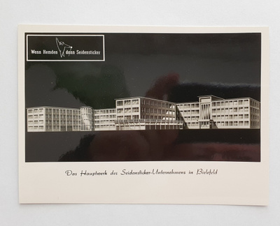Bielefeld - Das Hauptwerk - vanha saksalainen postikortti