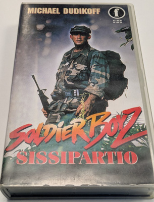 Sissipartio (VHS) "Soldier Boyz" Michael Dudikoff
