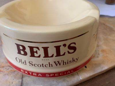Vintage Old Rare Collectible Bell's Scotch Whisky Advertisin