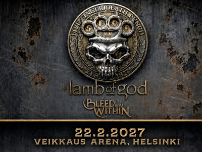 Five Finger Death Punch -lippu, etupermanto – Veikkaus Arena
