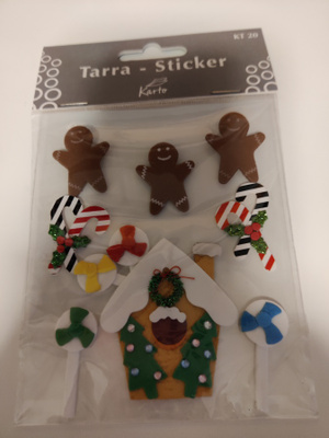 Joulu tarra pkt Karto