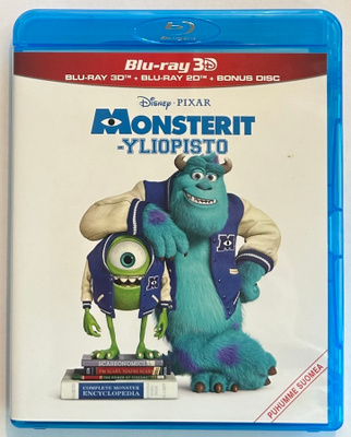 Monsterit : Yliopisto - Blu-ray 3D + 2D + Bonus Disc