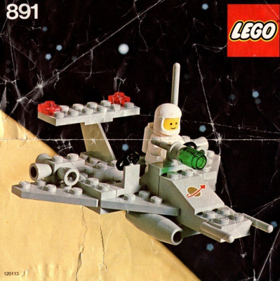 LEGO SPACE 891 COMPLETE - HEAD HUNTER STORE.