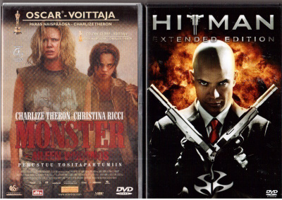 DVD ELOKUVIA 2 KPL