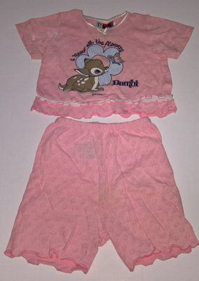 TYTTÖ VAUVAN DISNEY BAMBI SHORTSI ASU