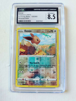 Eevee Evolving Skies 125/203 CGC 8.5