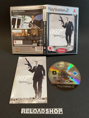 007 Quantum of Solace Platinum PS2 - CIB