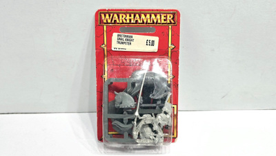 WHFB - Bretonnian Grail Knight Trumpeter