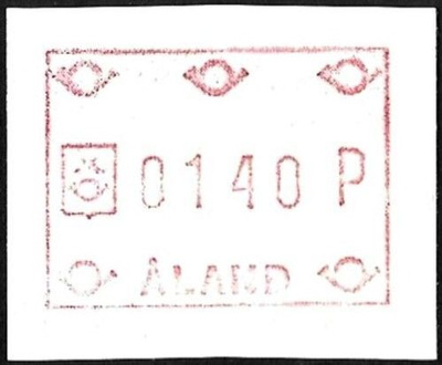 Åland 1984 Yleismerkit FRAMA 1,40 mk ** LaPe ATM Å 1