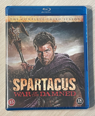 Spartacus: War of the Damned (kausi 3) Blu-ray (UUSI)