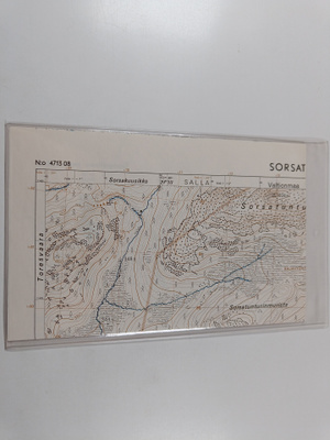 Topografinen kartta 1:20 000, N:o 4713 08 : Sorsatunturi
