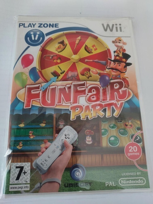 * Funfair party Wii / Wii U PAL CIB Lue Kuvaus
