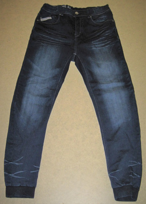 LINDEX LOOSE SINISET FARKUT KOKO 170 UUDENVEROISET HKI