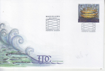 Åland FDC 2005 savusilakoita