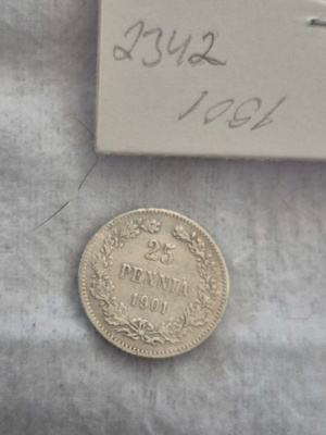25 penniä 1901, Suomi