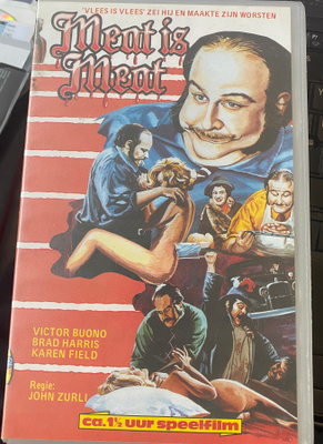 Meat is Meat (Mad Butcher) Hollanti-VHS