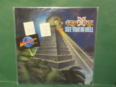 CROSSFIRE - SEE YOU IN HELL M-/M- LP