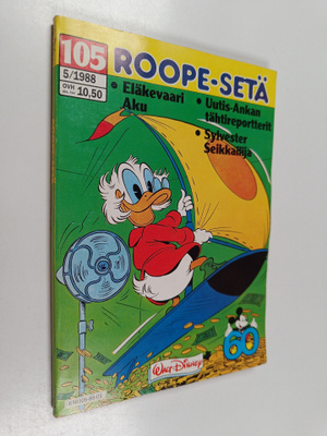 Walt Disney : Roope-setä 5/1988